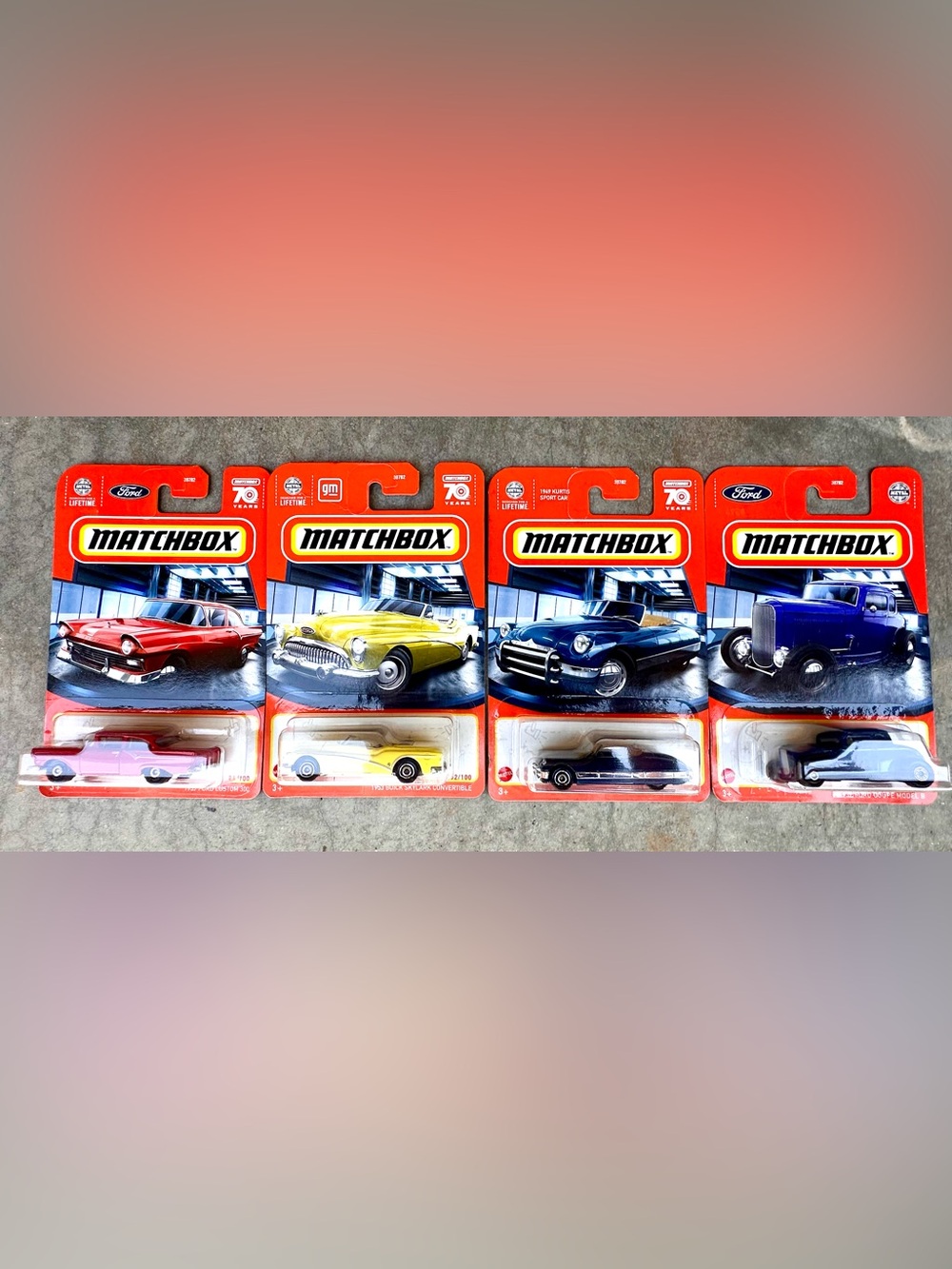 Matchbox 70th Anniversary 2023 Die-Cast MBX Showroom Series